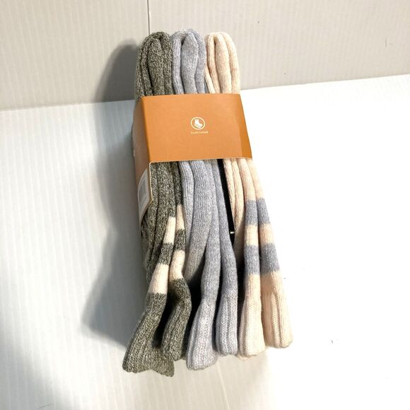 Timberland Cushioned Boot Socks 3 Pairs One Size, Women’s Size 6.5-9.5 - Picture 5 of 9